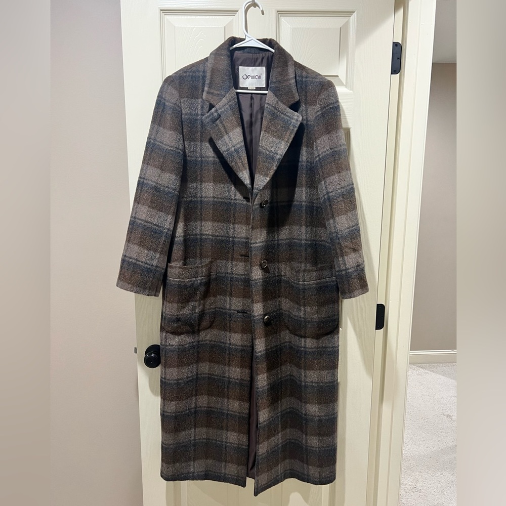 Plaid Coat